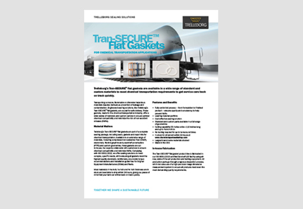 Chemical Transportation Flat Gasket Brochure Cover